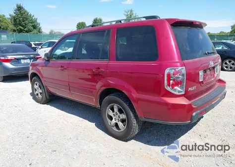 2006 Honda Pilot Ex-L from USA, damaged, VIN 2HKYF18526H508053